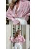 Moda Autunnale Donna 2026: Camicia a Manica Lunga Monocolore con Revers Ampio Stile Europeo & Americano