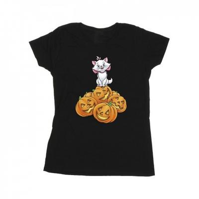 Womens/Ladies Marie Pumpkin Cotton Halloween T-Shirt