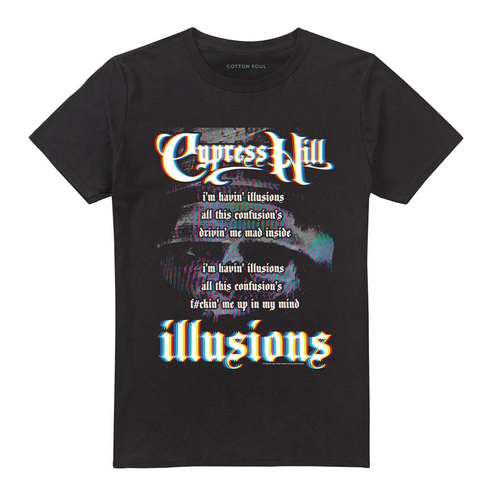Cypress Hill Unisex Adult Illusions T-Shirt