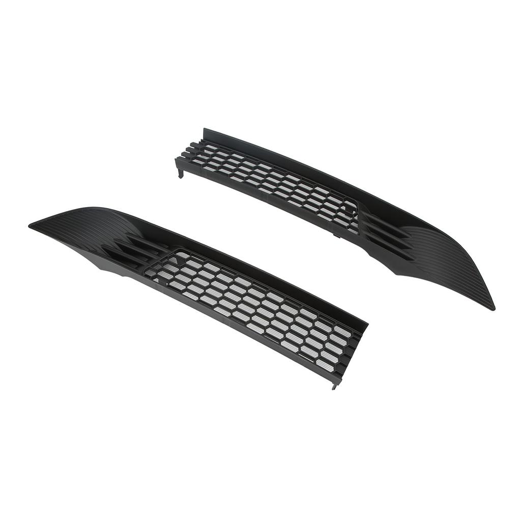 Front Bumper Grille Anti Insect Matte Black Air Inlet Vent Cover Replacement for Tesla Model Y 2019‑2022