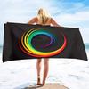Microfiber Beach Towel,Beach Towel Oversized,Abstract Art Bath Towels,Super Soft Water Absorpt Bath Towel for Bathroom Pool Swim
