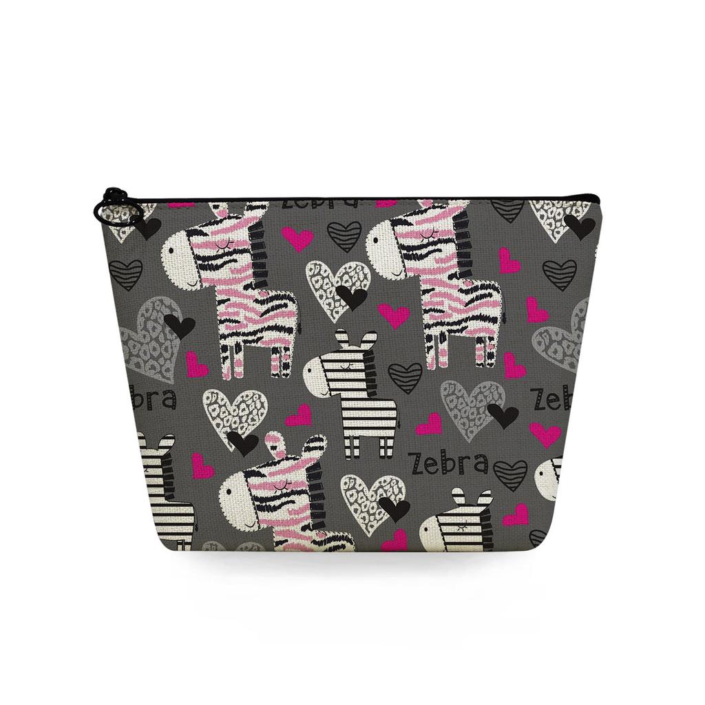 Women Animal Print Cosmetic Bag Toiletries Organize Travel Storage Case 6709