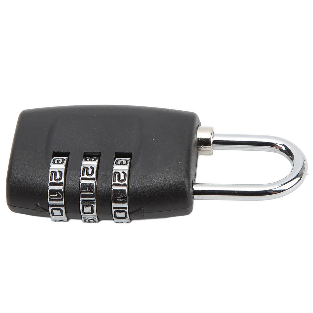 TSA-godkänt bagagelås hänglås 3-siffrig kombination stöldskydd rostfritt stål för resebagage resväska skåp