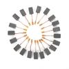Angle Grinder Carbon Brushes 5*10*15mm 20Pcs Motor Carbons