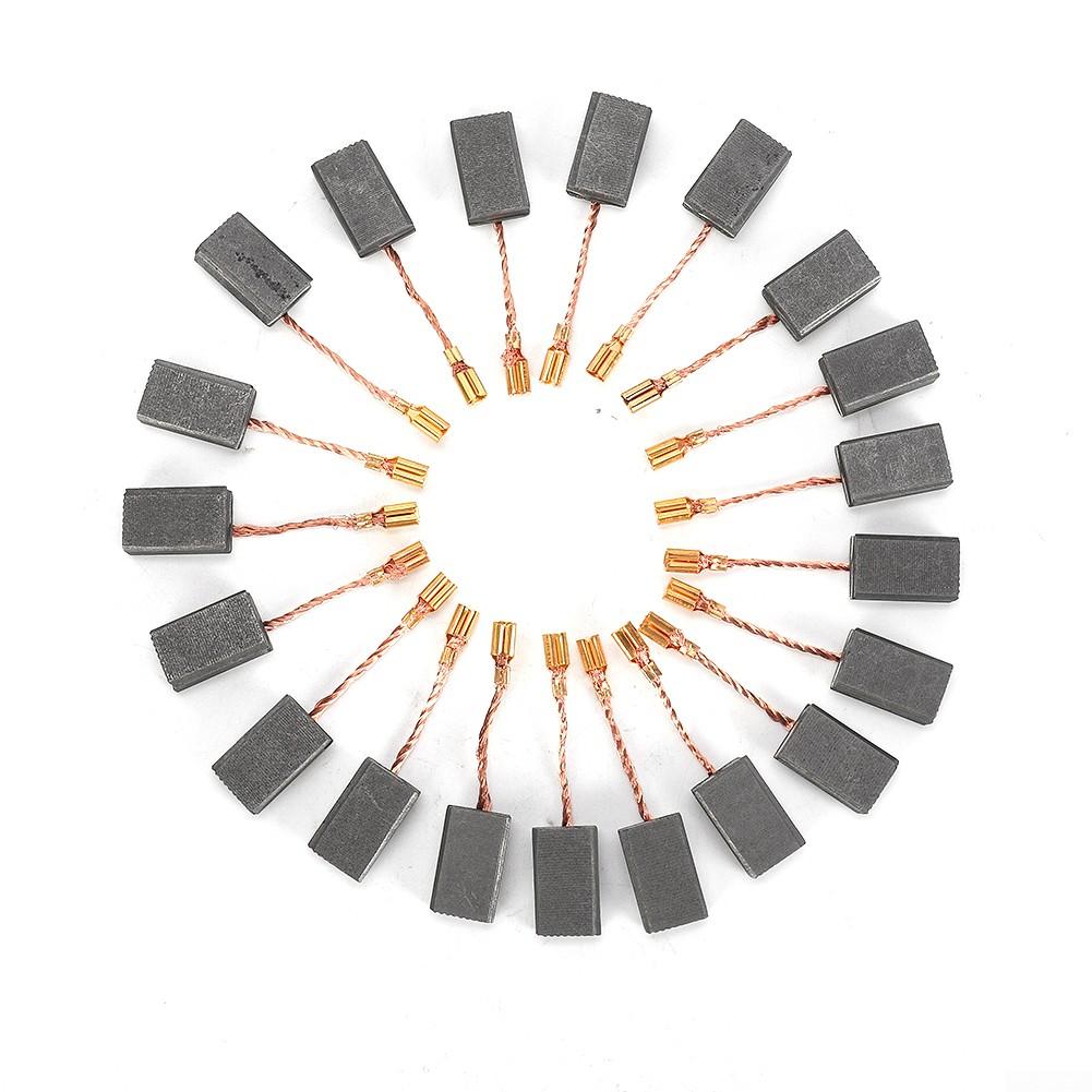 Angle Grinder Carbon Brushes 5*10*15mm 20Pcs Motor Carbons