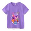 K-POP Demon Hunter Girl Group Unisex Cotton T-Shirt - Kids' Summer Short Sleeve Round Neck Top