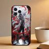 Arlecchino Genshin lmpact  Phone Case For iPhone 16,15,14,13,12,17,Pro Max,Plus Silicone Black Case