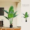 Large Faux Bird of Paradise Tree - Indoor Living Room Floor-Standing Luxury Green Plant Decor