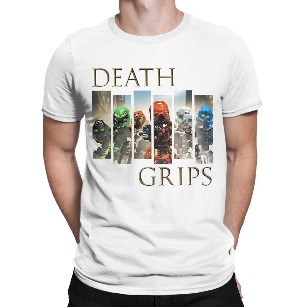 Death Grips Men's T Shirt Hipster Tee Shirt Short Sleeve Crew Neck T-Shirts 100% Cotton Graphic Tops