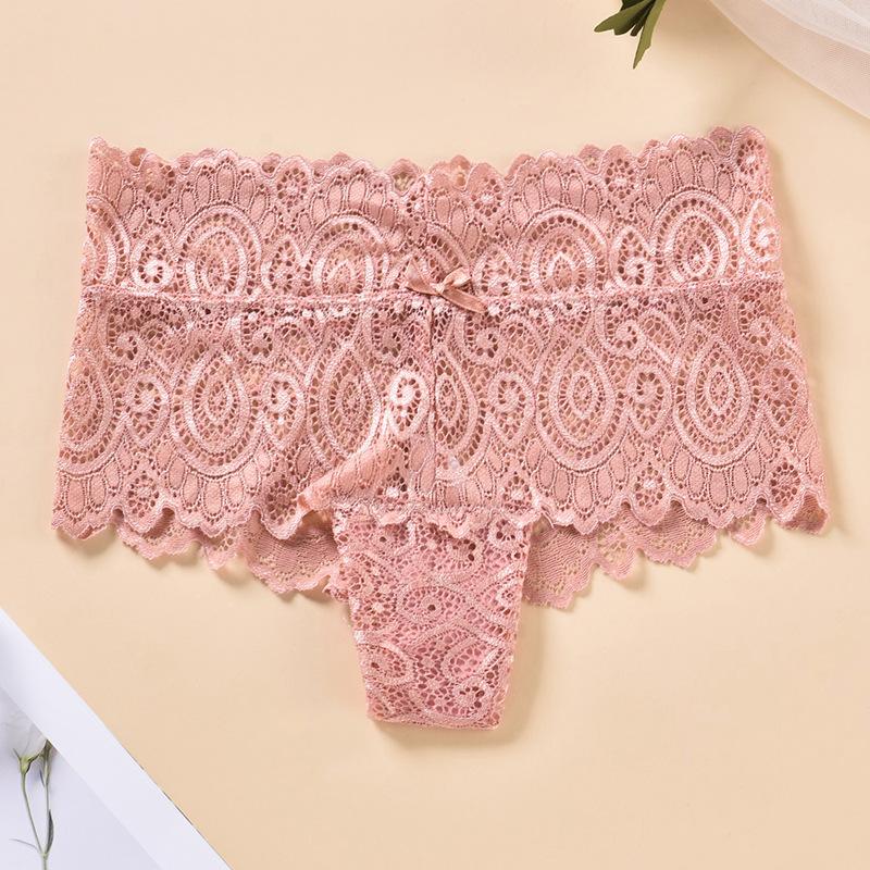 80 Kg Oversized Women's Underwear Sexy Girl Lace Panties Pure Cotton Thong