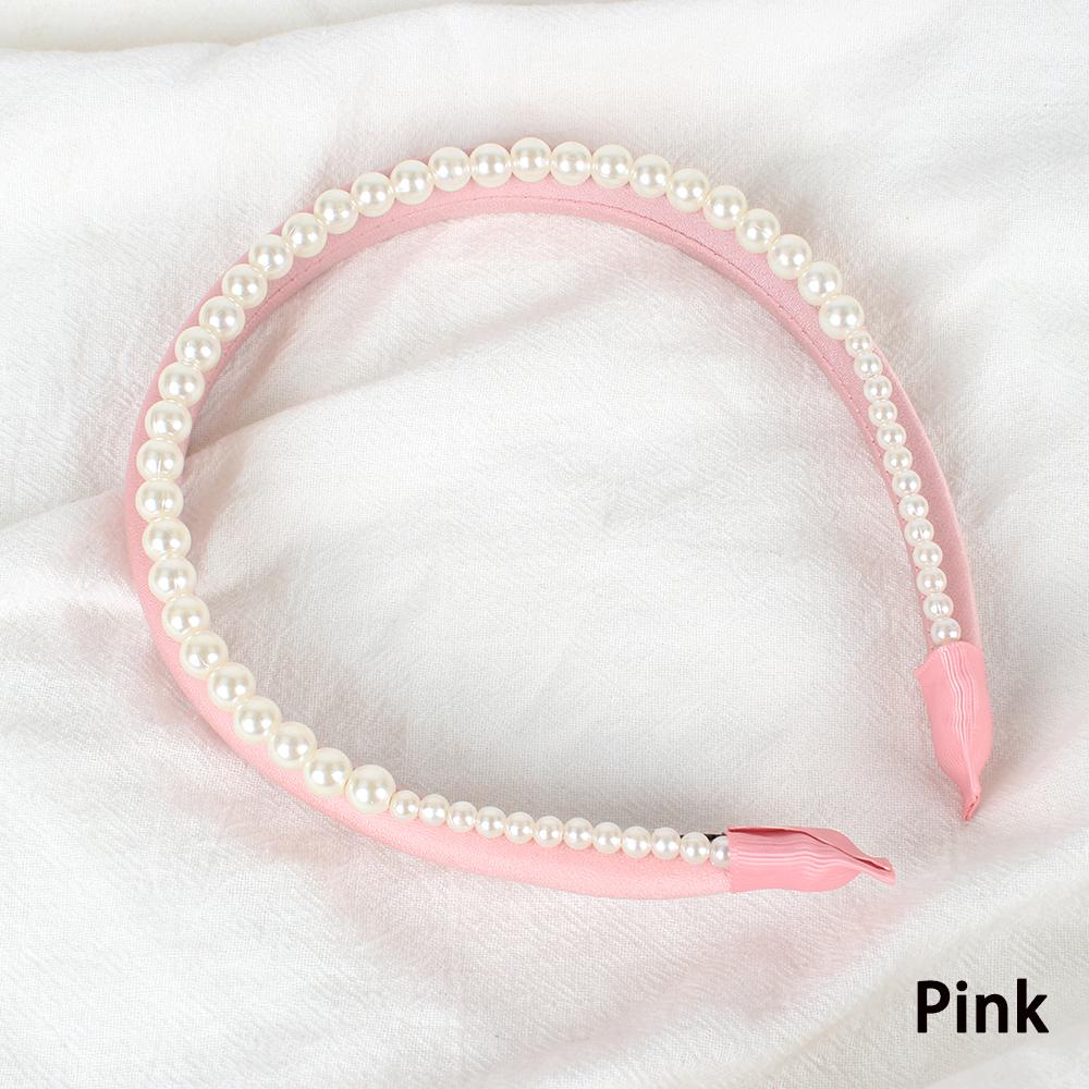 

Черные, розовые, зеленые повязки на голову для женщин и девочек, двухслойные повязки на голову с жемчугом, инструменты для укладки, аксессуары