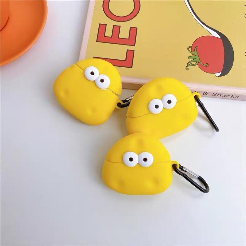 Husă creativă cu model de desene animate pentru căști wireless Bluetooth Apple - Husă din silicon pentru căști Bluetooth AirPods Pro 2 generația a 3-a/a 4-a