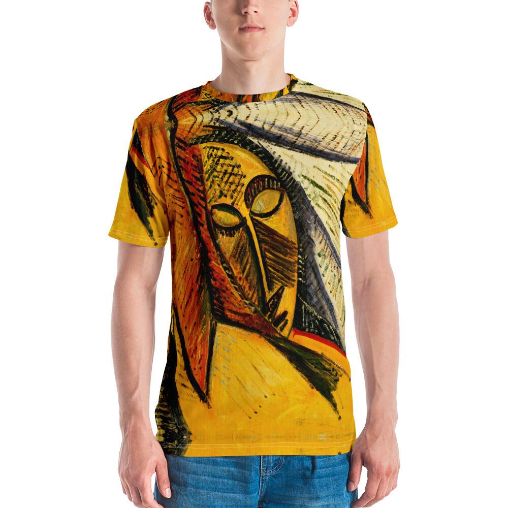 Picasso Sleeping Woman Famous Paintings All Over Printing Tee Shirt Unisex T-Shirt XL