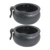 Professional Rubber Chicken Feeder Cup 2Pcs For Training Hens Ducks Water Bowl Easy To Install for Game Fowl Training HX6C