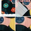 2D flat Photography Backdrop Popular Scene Backdrop Colorful Vinyl Records 100% Polyester Party Decorations for Suitable for