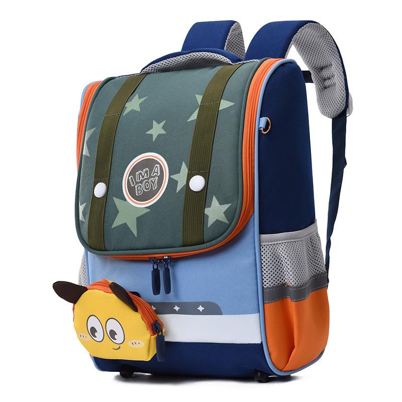 Cute Cartoon Style Preschool Backpack For Children With Breathable Oxford Fabric