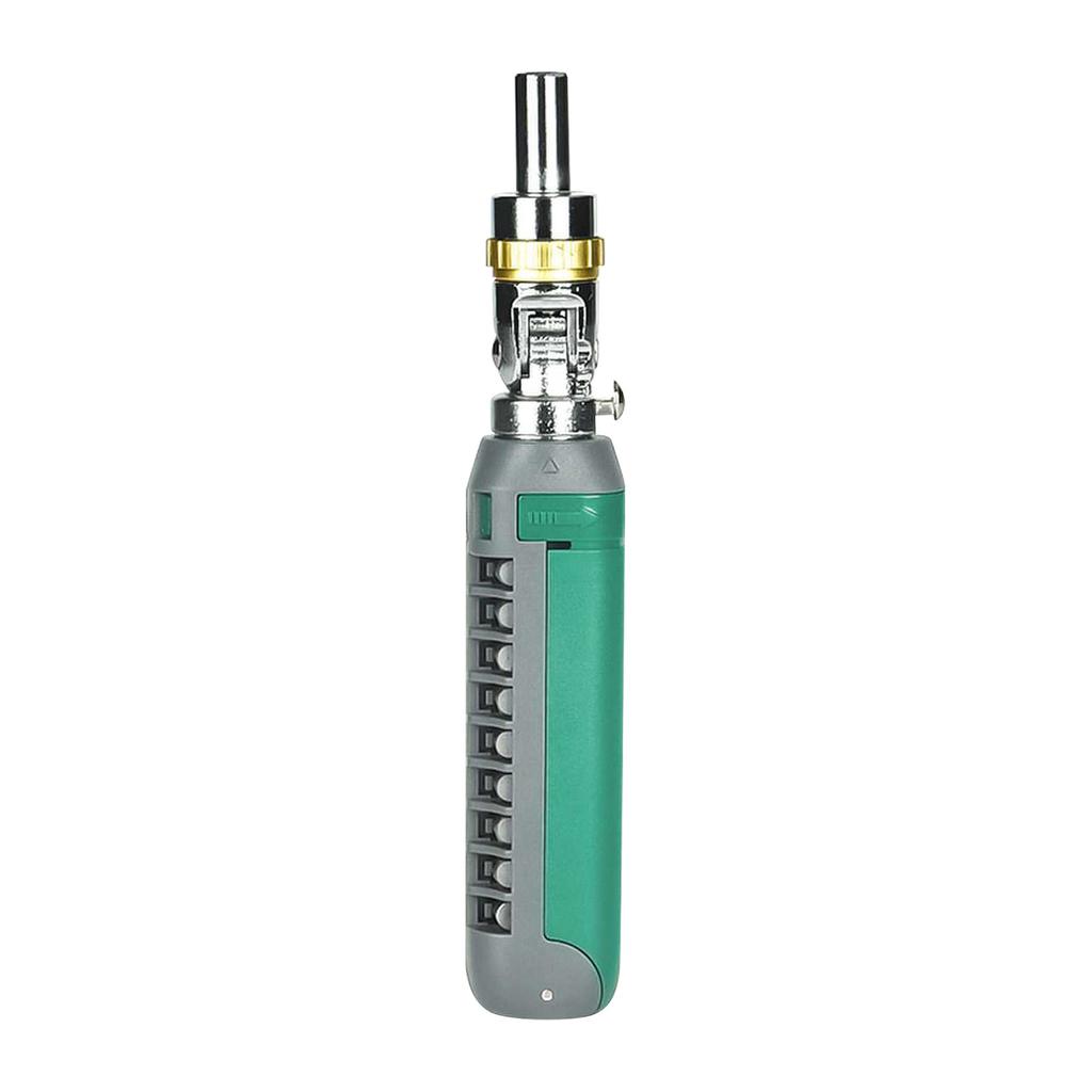 Precision Ratchet Set, Multi Angle 14-in-1 Screwdriver Ratchet Special Shaped Screwdriver Taper Bent Torx Cross Driver Bit
