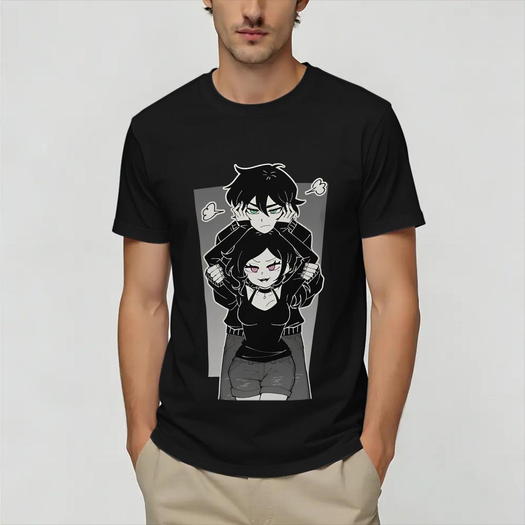 The Coffin Of Andy And Leyley Pure Cotton T Shirt For Unisex Beach T Shirts Crew Neck Hip Hop Tee Shirt Plus Size Pattern Clothes
