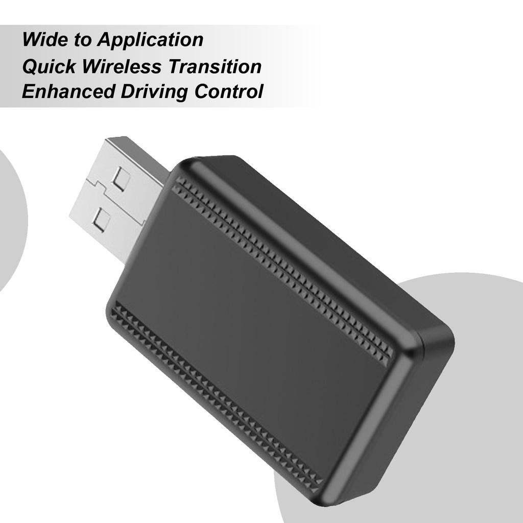 For For Carplay Android Auto Car Wireless Adapter 2 In 1 Small Auto Adapter Plug And Play Converter With No Latency For Truck