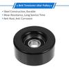 1 Pc Drive Belt Idler Pulley for Ford Escort 1998-2004,for Ford for Mustang 1998-2004 Iron Black Serpentine Tensioner Pulley Idler