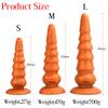 Huge Butt Plug Anal Beads Vagina Anus Big Buttplug Prostate Erotic Anal Sex Toy for Woman Men Sex Anal Beads