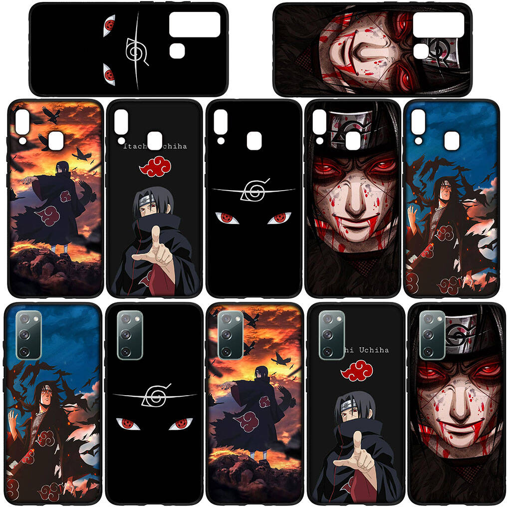 Phone Case for iPhone 17 15 16 Plus Xiaomi Poco X7 X6 F8 F7 C85 C75 C71 Redmi Note 14 12 11 13 Pro Max A4 14C 13C 15C CoqueNarutos Itachi Uchiha Cover