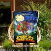 1PC Scooby-Doo, Zombie Island Outdoor Flannel Blanket Soft Plush Decor for Picnics, camping,Bedroom, Playroom, Office1138A