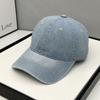 Fashion Hat Korean version couple cap men's versatile face small baseball cap children's casual soft top sunscreen cowboy hat