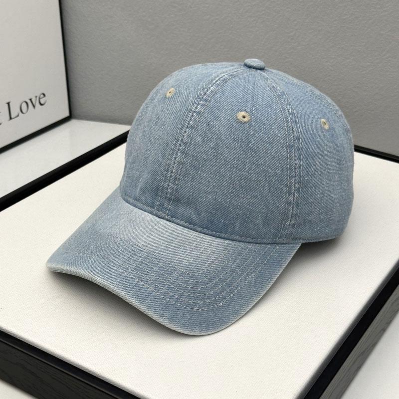 Fashion Hat Korean version couple cap men's versatile face small baseball cap children's casual soft top sunscreen cowboy hat