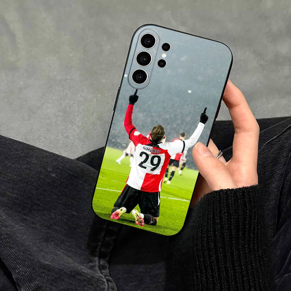 Santiago Gimenez  Phone Case For Samsung S25,S24,S21,S22,S23,S30,Ultra,S20,Plus,Fe,Note,10,9,5G Black Cover