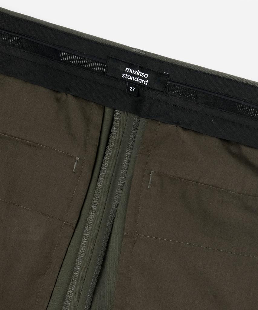 MUSINSA STANDARD WOMAN Women'S Parachute Cargo Slacks [Dusty Khaki]