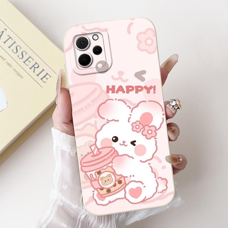 For Huawei Nova Y61 Case Soft Silicone TPU Cute Candy Phone Back Cover Case For Huawei Nova Y 61 62 Y61 Y62 Case NovaY61 Fundas