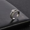 Smiley Face Twist Open Ring Old Design Open Ring Jewelry