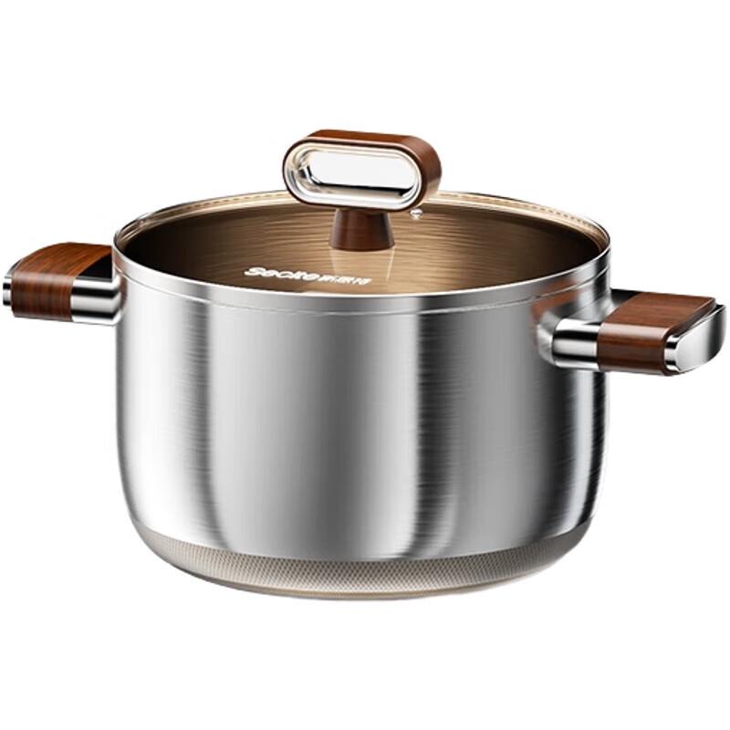 Xinsite Titanium Shield Series 22cm 304 Stainless Steel Stew Pot