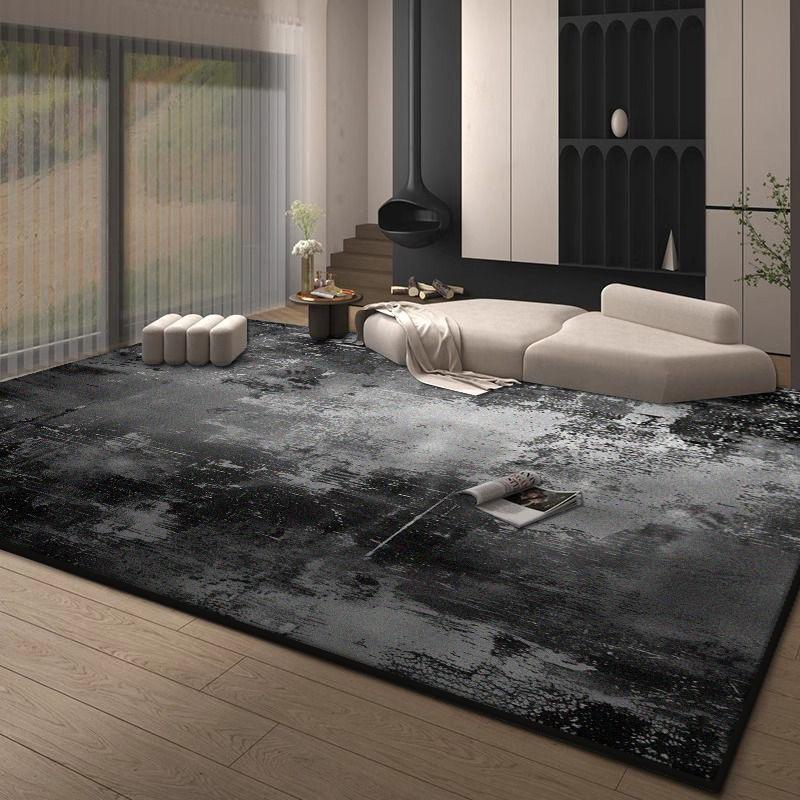 Moderner Stil Leicht zu Reinigen Großer Teppich für Wohnzimmerdekoration Zuhause Sofa Bereich Teppiche Waschbar Schlafzimmer Arbeitszimmer Rutschfeste Bodenmatte