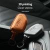 For VW Volkswagen Golf 8 Tuang X ID4 ID6 ID3 Talagon Lamando L Suede Remote Car Key Case Shell Keychain for VW Car Key