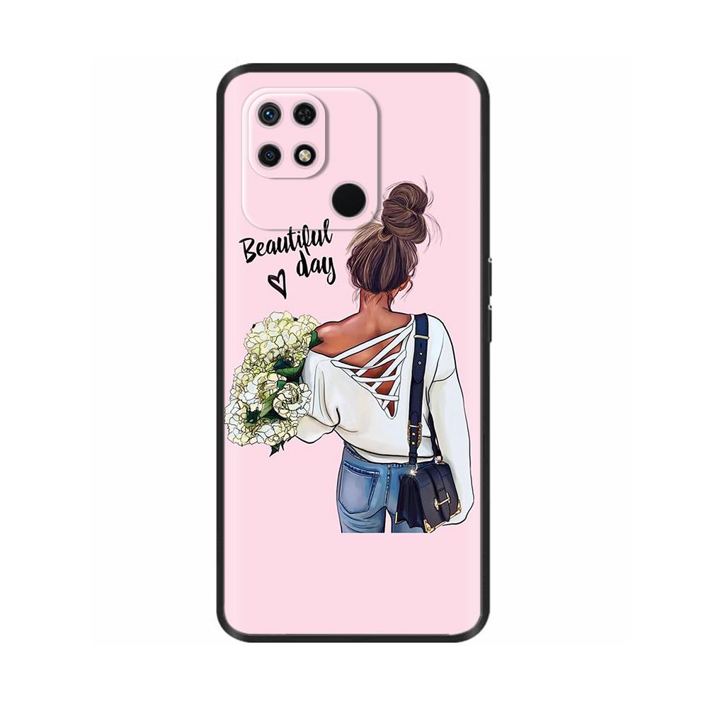 Handyhülle Für Xiaomi Redmi 10C Hüllen Weiche Silikonhülle Für Redmi 10C Fundas Mode Vollschutzschalen Für Redmi 10C Coque