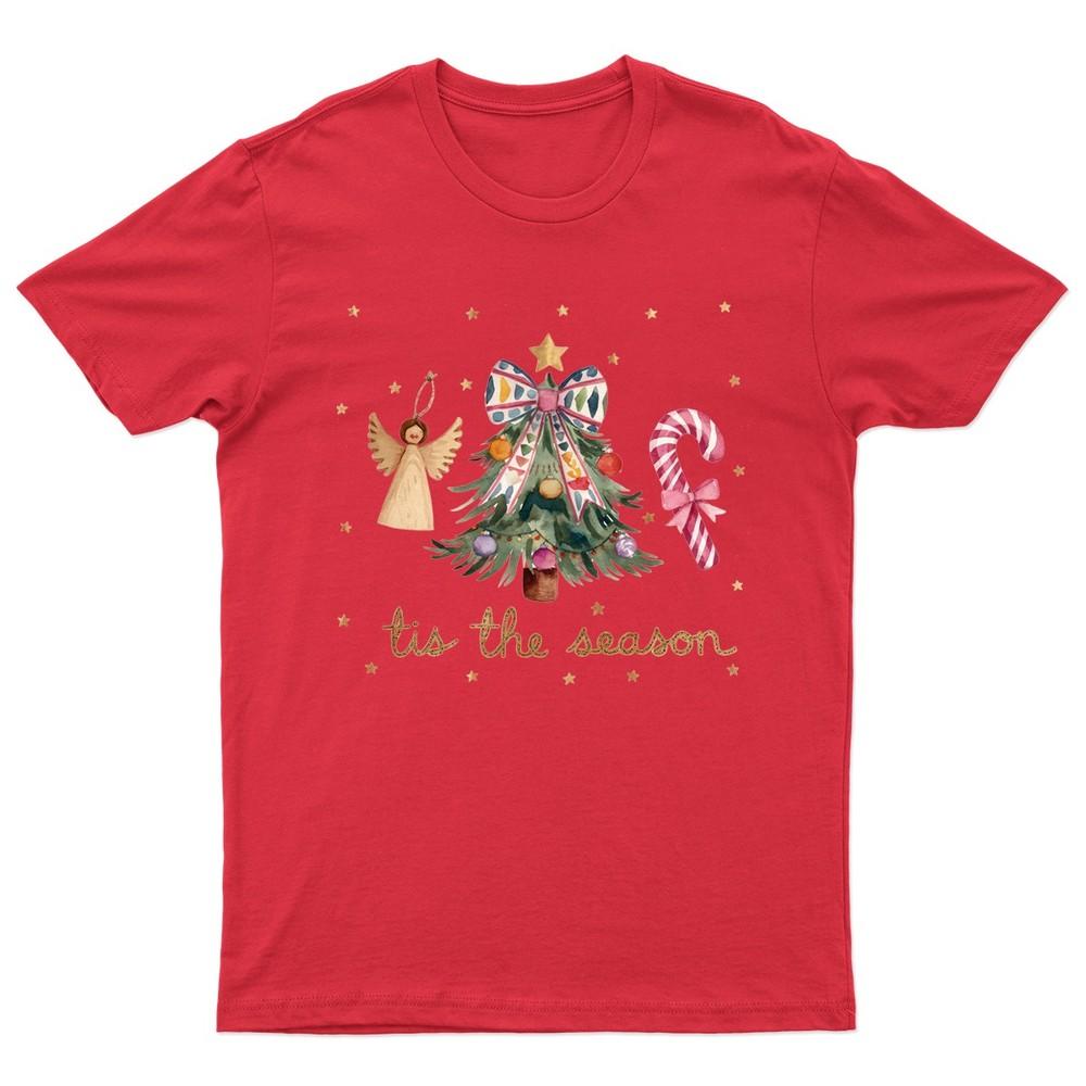 Tis The Season Christmas TShirt Unisex Gift Retro Funny Unisexs Vintage Unisexs r S