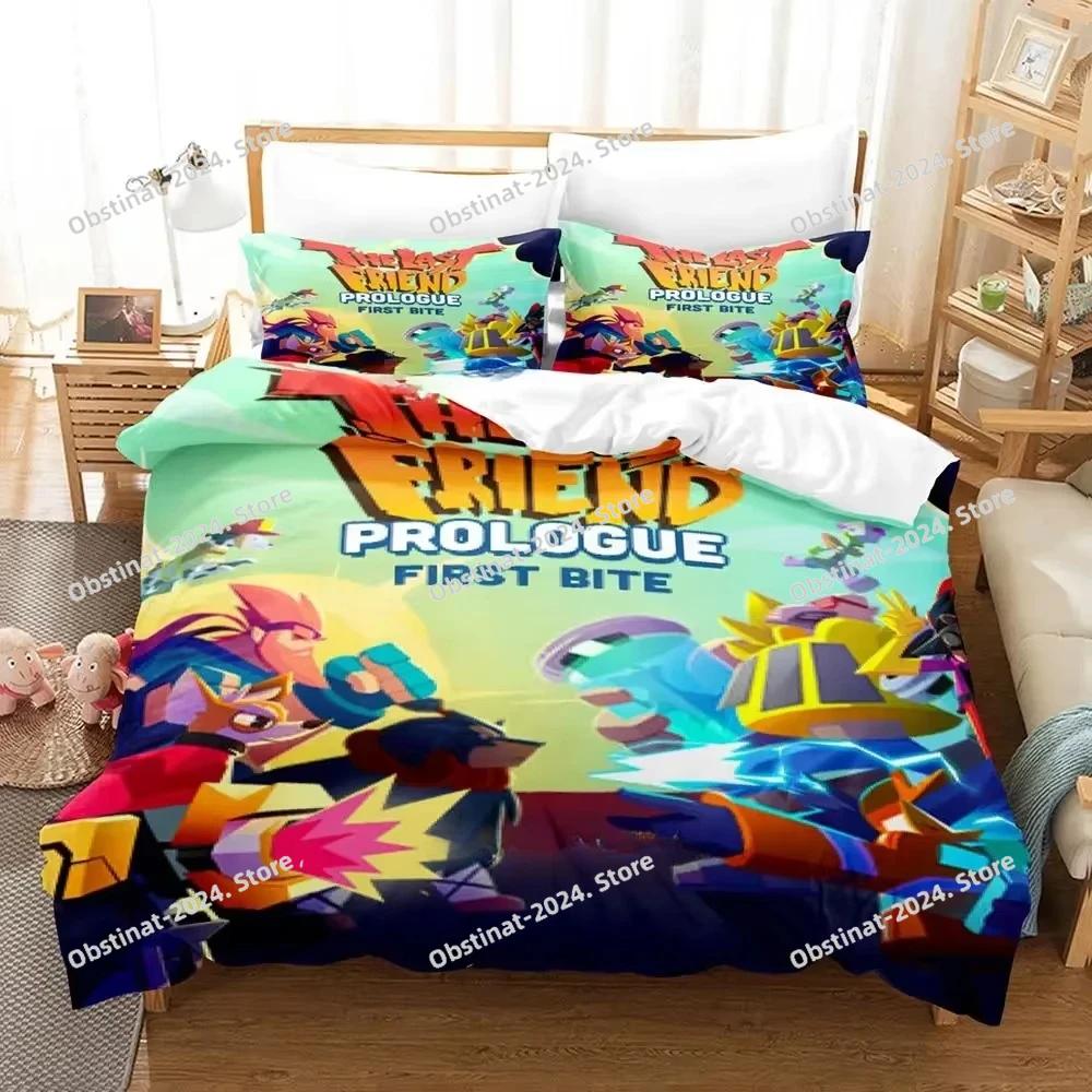 The Last Friend Bedding Set Single Twin Full Queen King Size Bed Set Adult Kid Bedroom Duvetcover Sets Anime Parure De Lit Bed