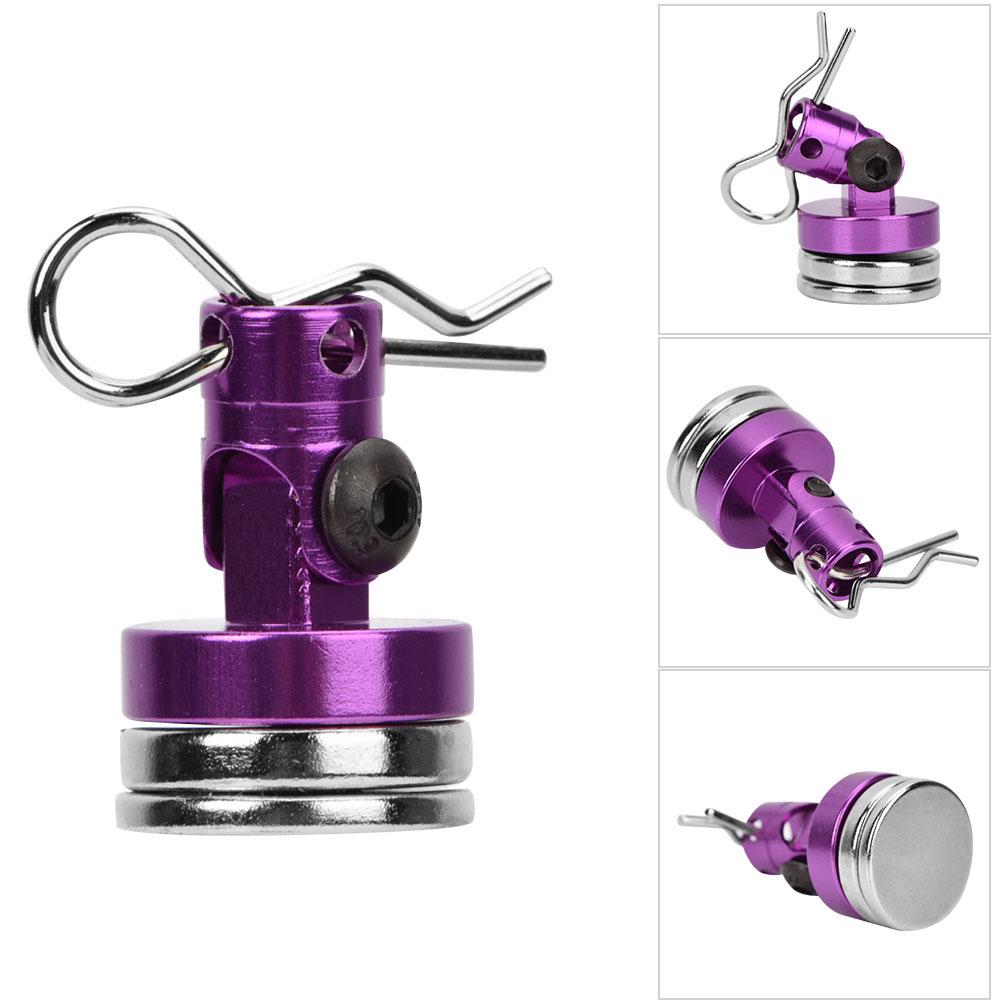 4PCS Magnetic Invisible Stealth Shell Column for  SCX10 4WD HSP 1 10 RC Car with Slotting