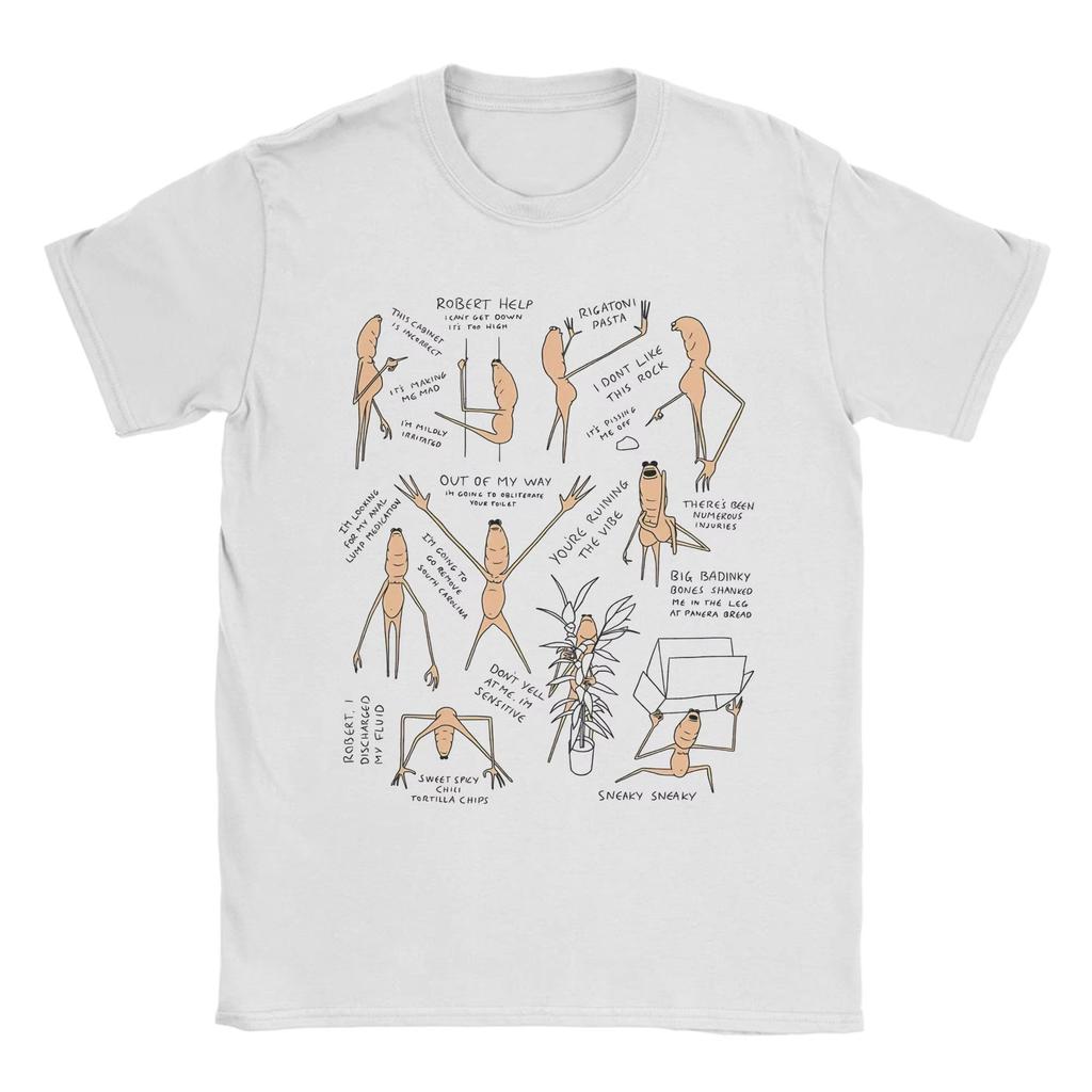 New Marcus The Worm Fun Emoji TShirt 100 Cotton Retro Crew Neck Top  Unisex Streetwear Shirt  Graphic T Shirts Oversized Top