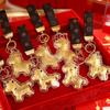 Horse Keychains New Year Party Favors Chinese New Year 2026 Decoraitons Cute Horse Keychains for Bags Holiday Gifts
