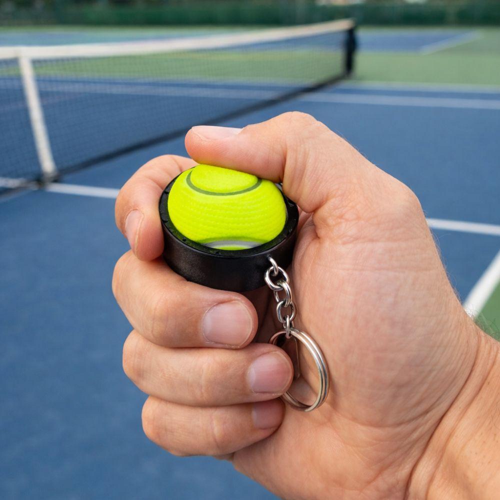 Creative Design 3D Printed Keychain Spherical Button Clicker Keychain Personal Accessory
