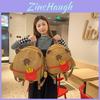 Cute Cartoon French Fries Capybaradesign Children Backpack With Plush Pendant For Casual Travel And School Use