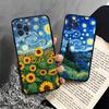 Vincent Van Gogh Oil INS Phone Case For iPhone 17 16 15 14 11 12 13 Pro Max Plus Mini Soft Back Cover