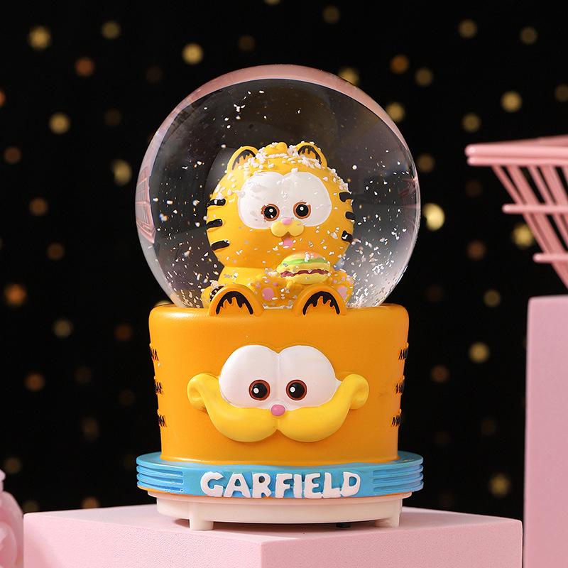 Christmas Fantasy Crystal Ball Music Box - Princess Ornament Gift for Girls' Birthdays