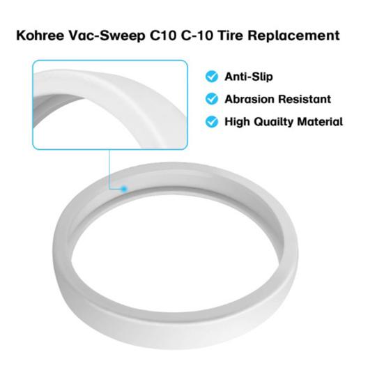 Teilesatz für Poolreiniger, Ersatzteil für Poolreiniger, Allzweckreifen, Kehrschlauch, Schrubber, Poolwartungswerkzeug für Polaris 280 480