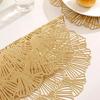 European Hollowed Out Flower Dining Mat Desktop Decoration Anti Slip And Heat Insulation Mat Light Luxury Western Dining Mat