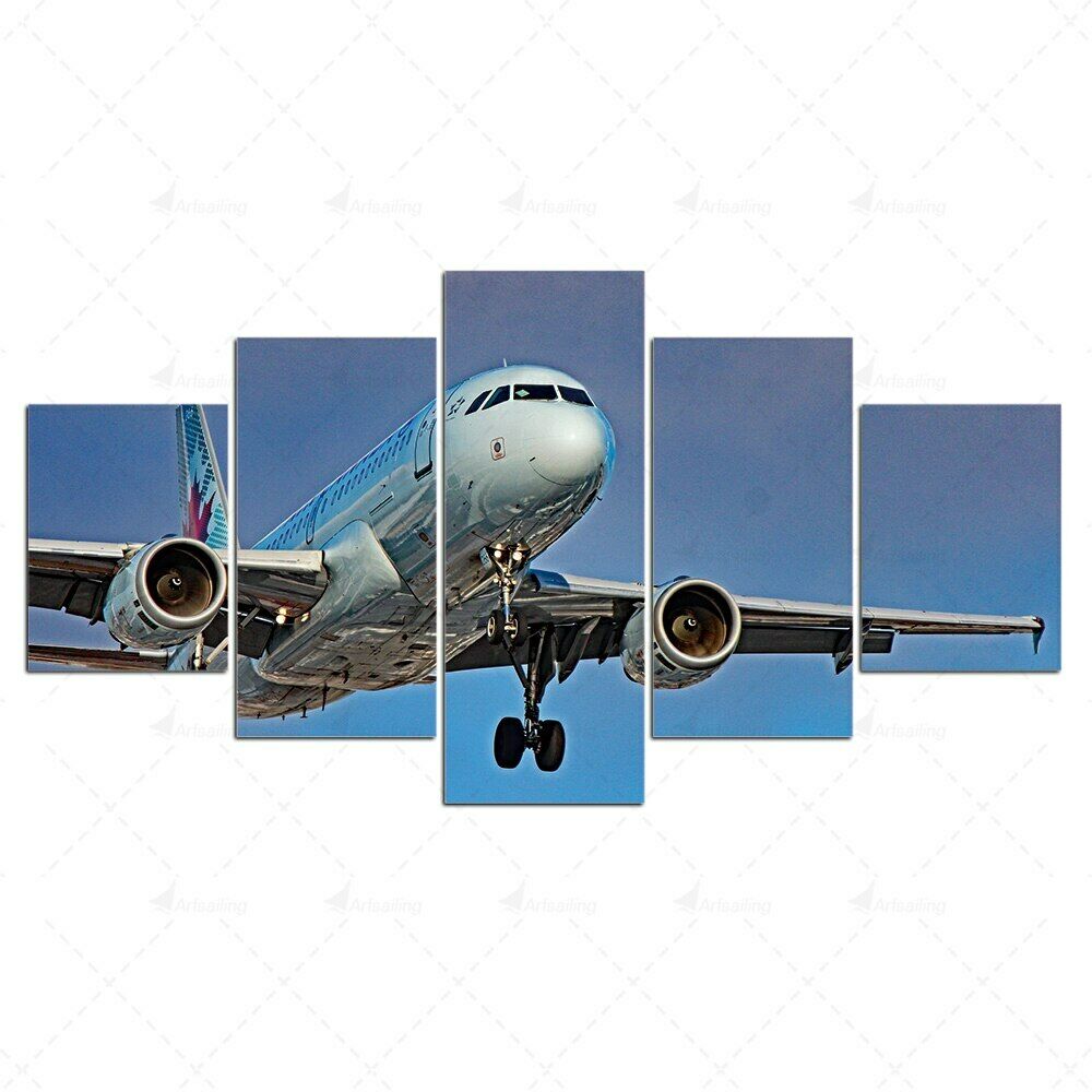 

5 шт. самолет путешествия самолет небо декор 5 шт. картины холст картины стены без рамки 5 панелей декор комнаты современное искусство абстрактное
