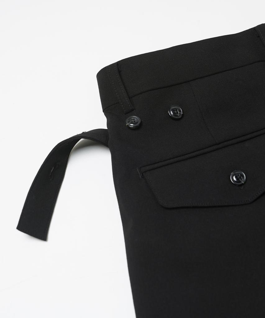 FRIZMWORKS Wide Bermuda Pants _ Black